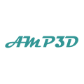 AMP3D logo