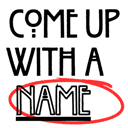 comeupwithaname.com logo